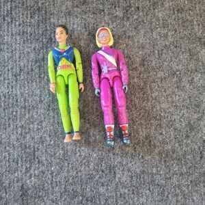 Vintage Lanard Wow Action Figures Set